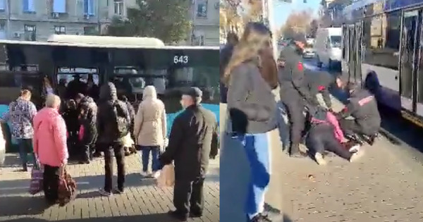Гениспекторат карабинеров о случае на остановке: Маски в общественном транспорте обязательны.