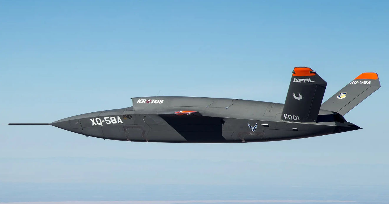Боевой летательный аппарат XQ-58 Valkyrie относится к классу реактивных ударных дронов.