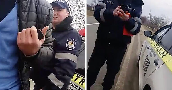 Scandal în trafic: Cine e vitezomanul care a înjurat un polițist