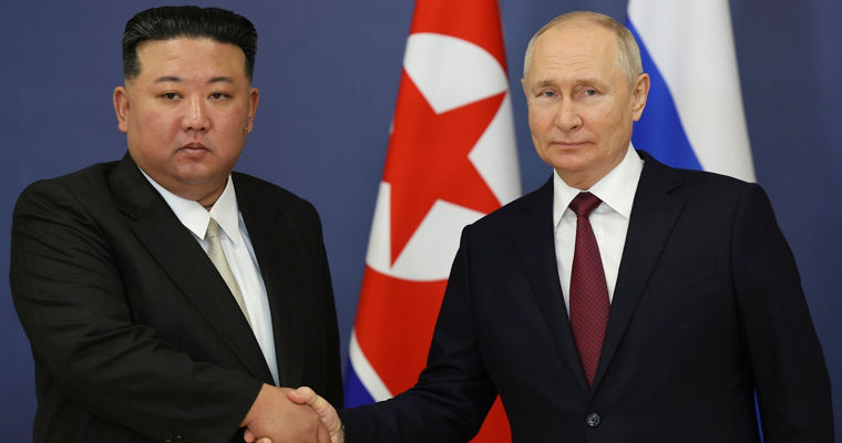 Путин: Договор с КНДР предусматривает оказание взаимной помощи при агрессии извне.