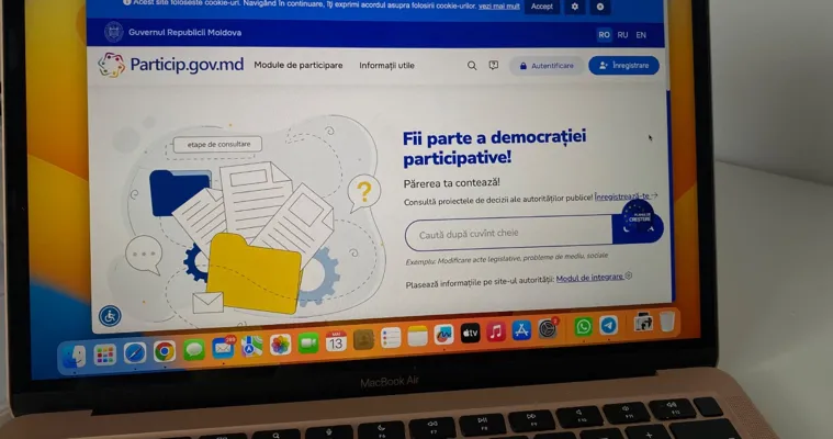Platforma particip.gov.md va fi modernizată. Ce se va schimba pentru cetățeni
