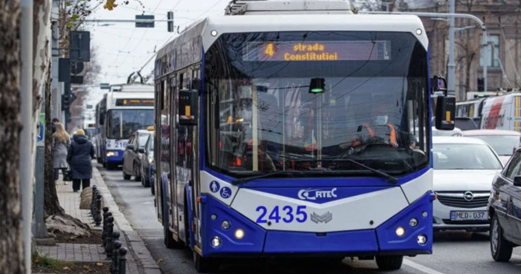На ПВНС в Кишиневе с 8 по 10 мая будет приостановлено движение транспорта.