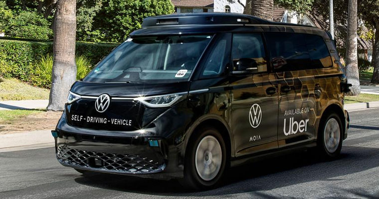 Uber выбрал VW ID. Buzz в качестве нового авто с автопилотом: запуск ожидается в Лос-Анджелесе.