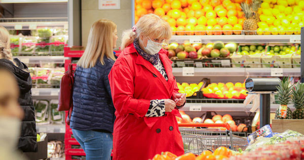 В сентябре цены на продукты питания выросли более чем на 8%.