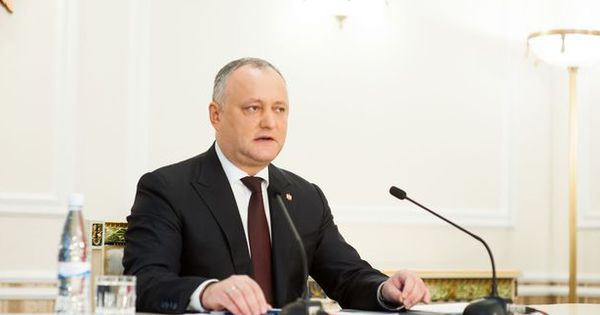 Igor Dodon a trimis un mesaj de condoleanțe președintelui Macron