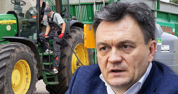 Дорин Речан сообщил о скором начале ввоза дизельного топлива из Румынии. Коллаж Point.md.
