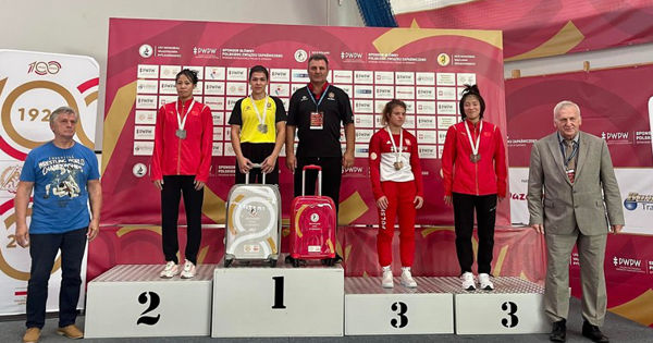 Анастасия Никита заняла первое место на Открытом чемпионате Польши.