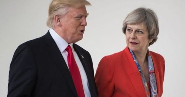 13 июля Дональд Трамп прибыл в Лондон с первым официальным визитом.