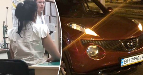 ДТП в Одессе: пьяная следователь протаранила авто и пыталась раздеться.