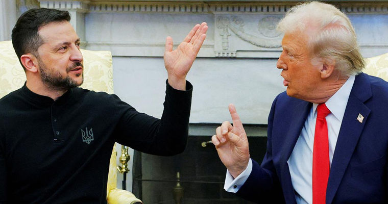 Зеленский после переговоров с Трампом: Спасибо, Америка, за поддержку, спасибо за этот визит.