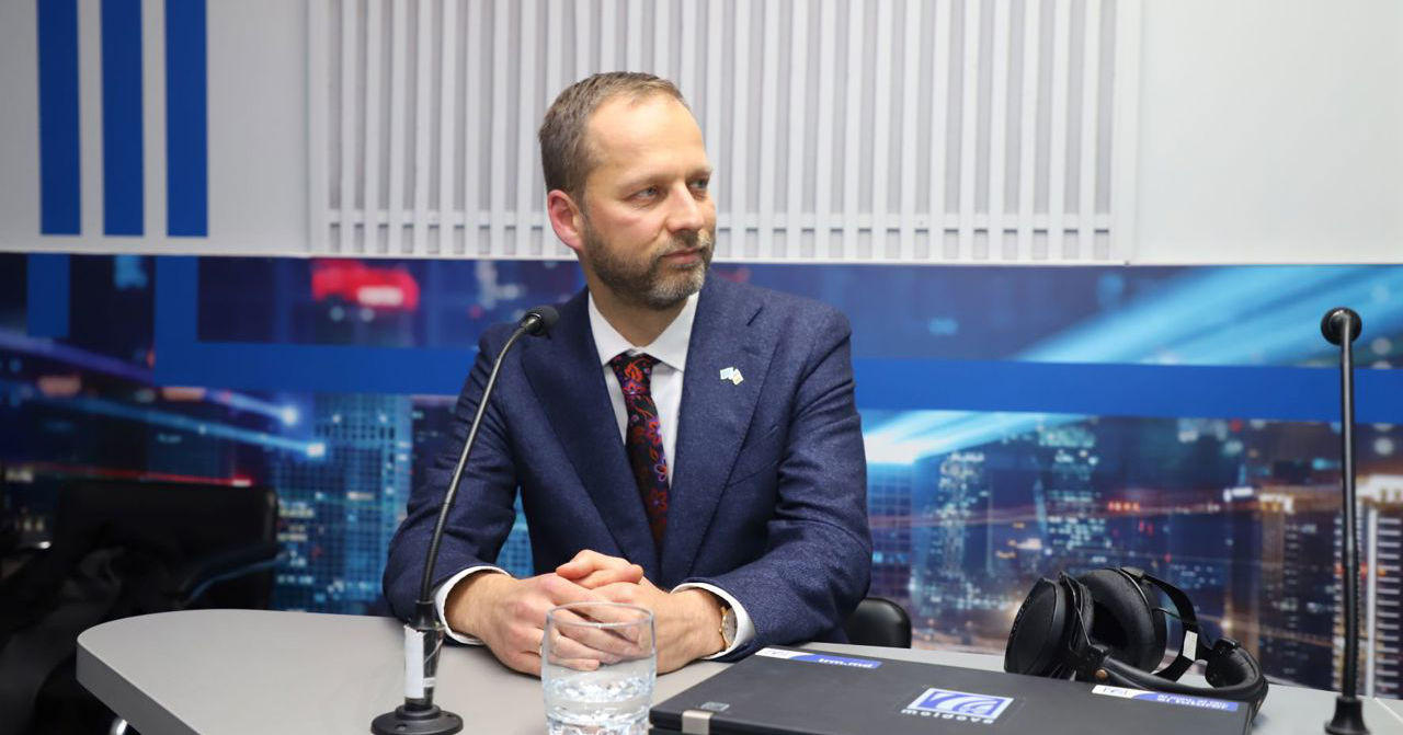Посол Европейского союза в Кишиневе Янис Мажейкс.