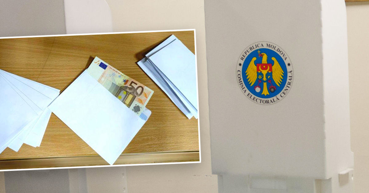НЦБК задокументировал случай подкупа избирателей в Комрате. Коллаж Point.md.