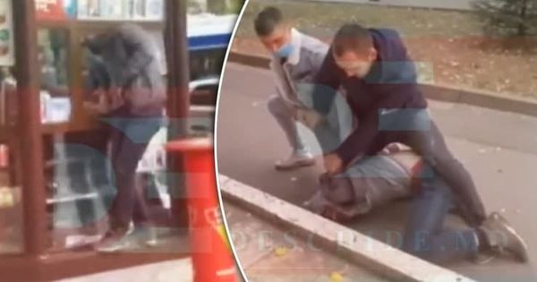 В Кишиневе прохожие поймали мужчину, ограбившего киоск. Коллаж: Point.md