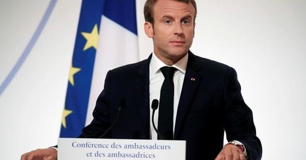 Президент Франции Эммануэль Макрон.
