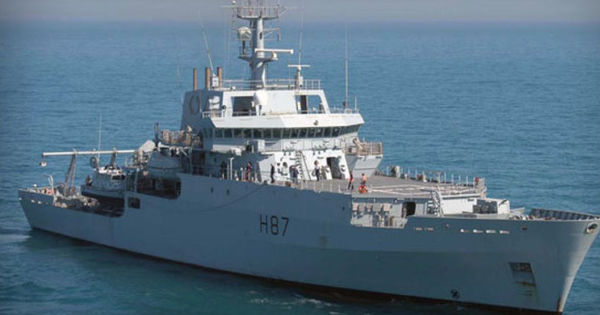 Британский разведывательный корабль вошел в Черное море.