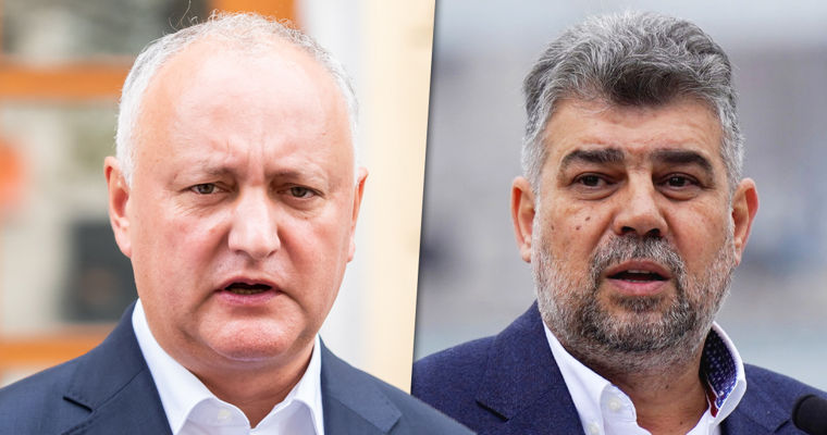 Додон ответил Чолаку: Не прыгайте через забор, это некрасиво. Коллаж: Point.md