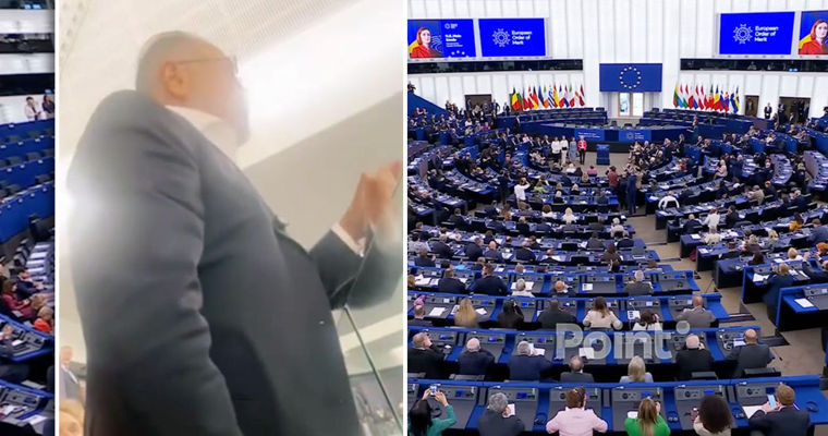 Ризя прервал выступление Санду в Европарламенте выкриками "Она диктатор".