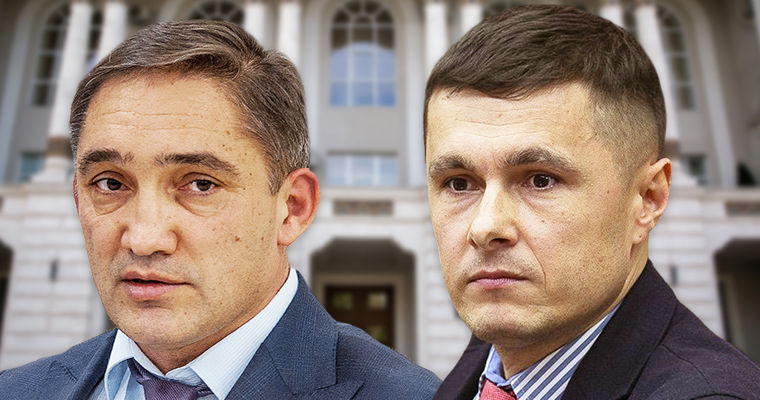 Фадей Нагачевский продолжает считать генпрокурором Стояногло. Коллаж Point.md.