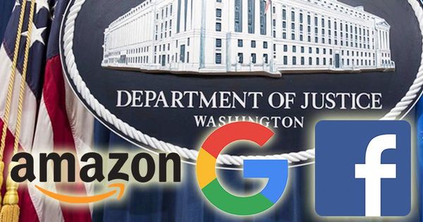 Минюст США начинает крупномасштабное антимонопольное расследование в отношении крупнейших IT-компаний.