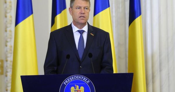 Preşedintele României, Klaus Iohannis.