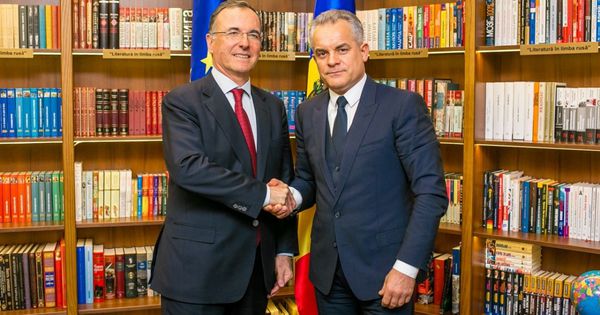 Plahotniuc, către Frattini: Retragerea trupelor ruse, prioritate. Foto: pdm.md