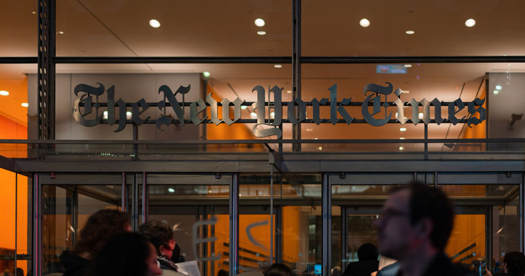 The New York Times подала новый иск к Пентагону.