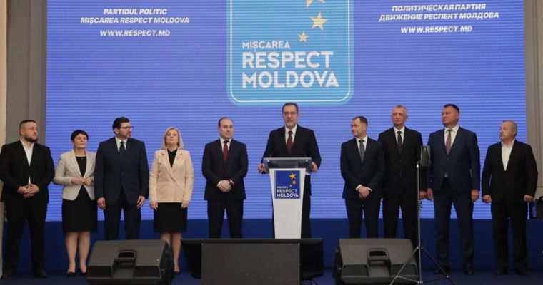Marian Lupu, ales în funcția de președinte al Partidului Mișcarea Respect Moldova.