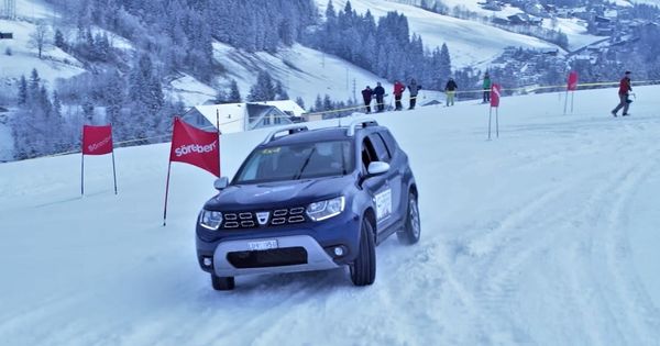 Dacia Duster, performanță excepțională pe pârtie.