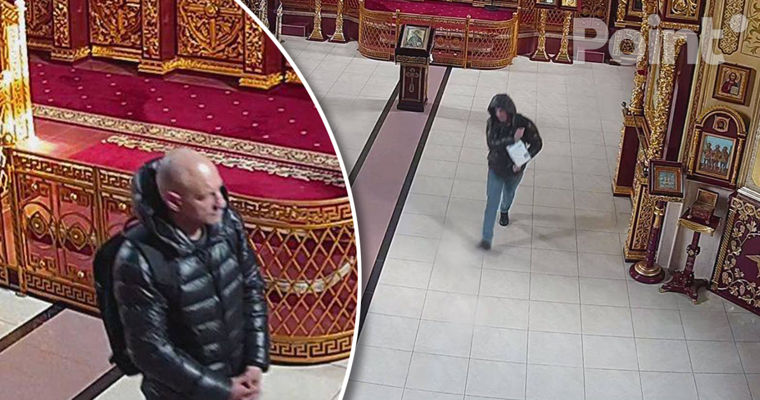 Un bărbat, surprins de camerele de supraveghere în timp ce fura dintr-o biserică din Capitală.