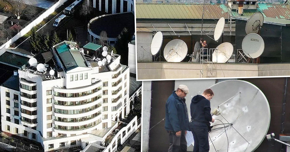 ГРУ и СВР следят за молдавскими властями через антенны на российском посольстве.