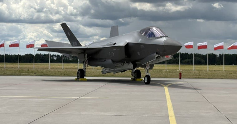 Польша официально приняла на вооружение свои первые истребители F-35.