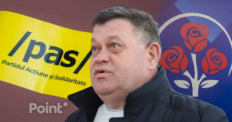 Primarul de Sipoteni, ales de trei ori la rând din partea PDM, devine vicepreședinte PAS la Călărași.