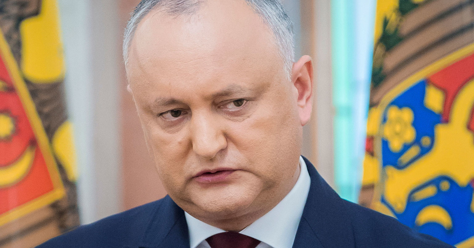 Бывший президент Молдовы Игорь Додон.