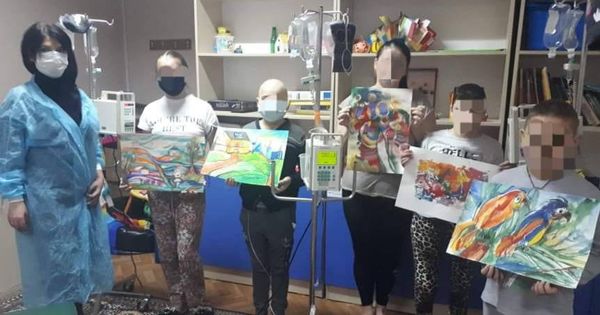 В Кишиневе пройдет выставка картин детей из онкоинститута.