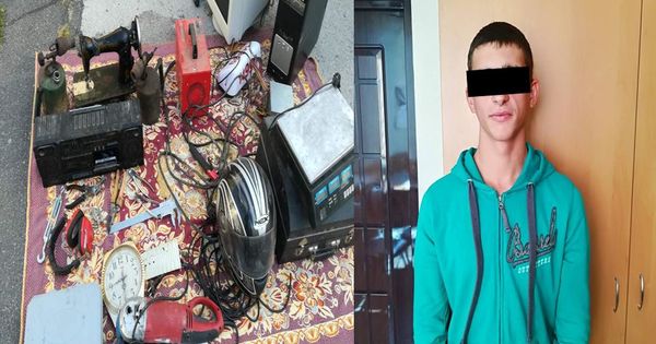 A furat bunuri de 60.000 de lei. Tânăr de 21 de ani, reținut