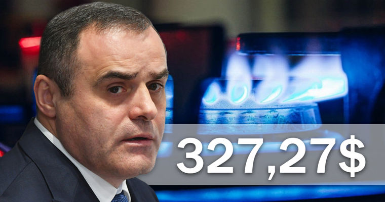 Вадим Чебан: Закупочная стоимость газа в апреле составит $327 за тысячу кубометров. Коллаж: Point.md