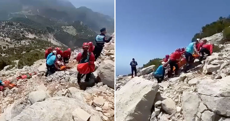 Un turist și un pilot experimentat au căzut pe stânci și au murit în timpul unui zbor cu parapanta în Turcia.