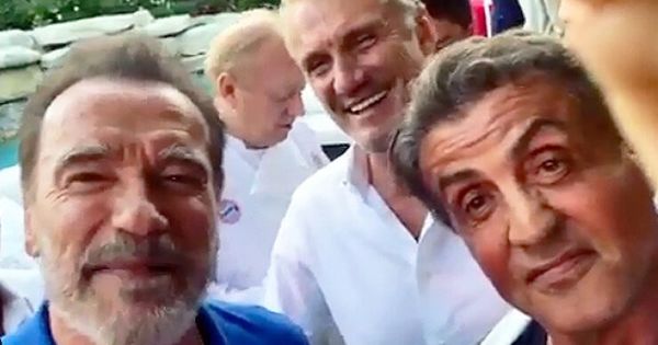 Шварценеггер, Сталлоне и Лундгрен записали видео, в котором заявили, что они "мужчины, которые не собираются стареть".