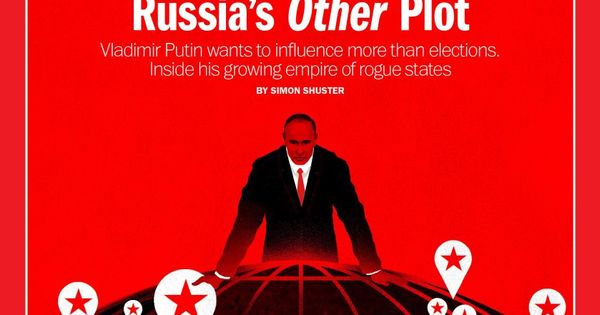 Time посвятил обложку нового номера "тайному плану" Путина.