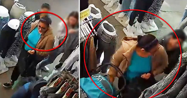 Полиция разыскивает женщину по подозрению в краже кошелька из коляски.