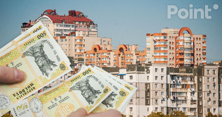Средняя стоимость жилья в Кишинёве выросла до 107 000 евро.