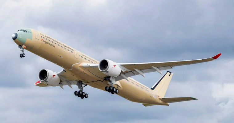 Airbus испытал самолет для рекордно дальних беспосадочных рейсов.