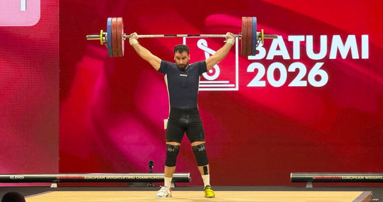 Halterofilul moldovean Marin Robu a devenit campion european.