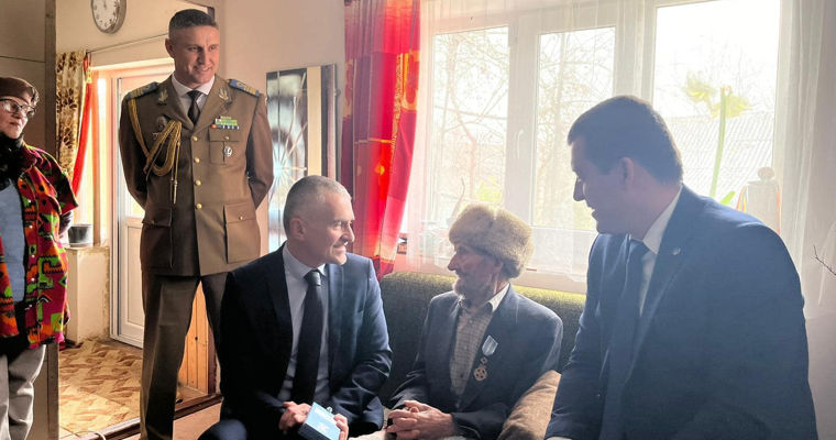 Ветеран Второй мировой войны из Молдовы награжден президентом Румынии.
