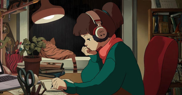 Трансляция Lofi Girl продолжалась непрерывно около двух с половиной лет.