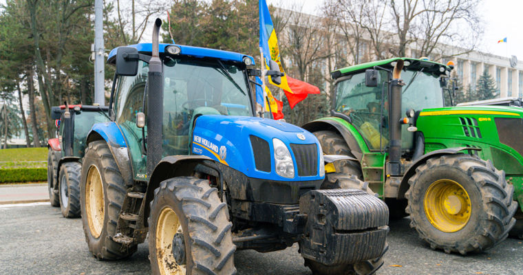 Fermierii vor organiza un protest în fața clădirii Guvernului.