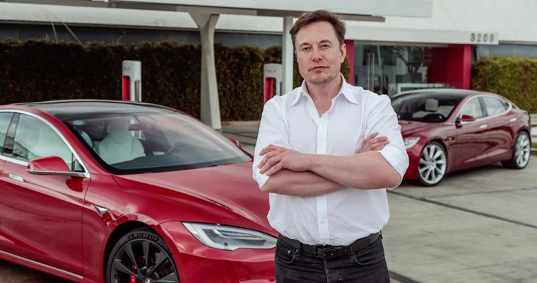 Глава Tesla Илон Маск.