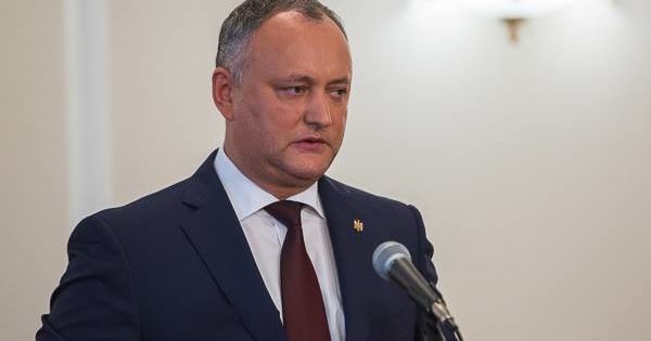 Президент Молдовы Игорь Додон.