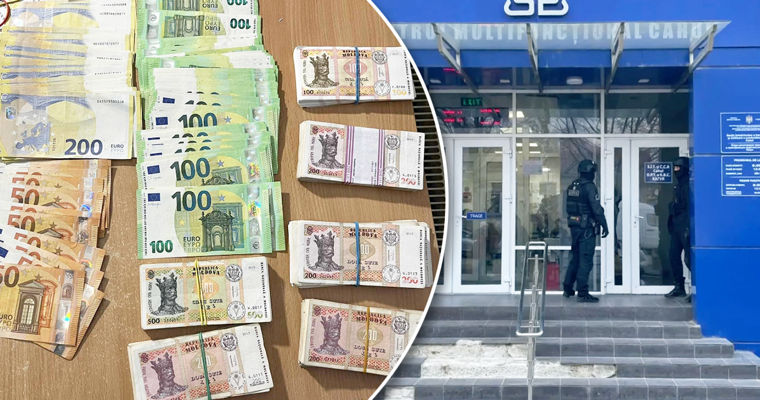 В автошколах на юге Молдовы провели обыски: изъяли 1 миллион леев. Коллаж: Point.md