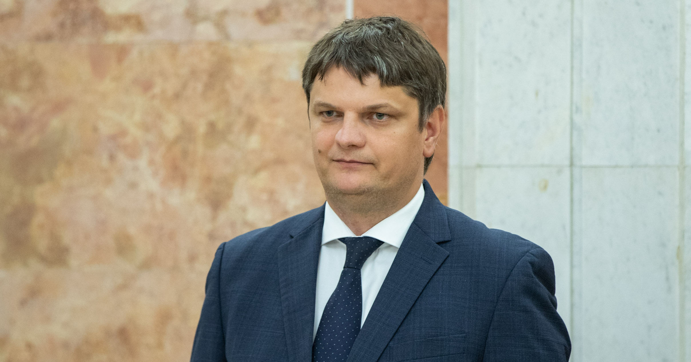 Министр инфраструктуры и регионального развития РМ Андрей Спыну. Фото Point.md.